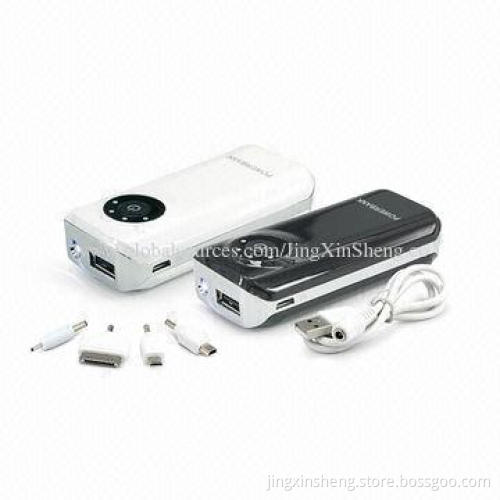 Lithium battery 5,200mAh power bank, charge iPhone and iPad